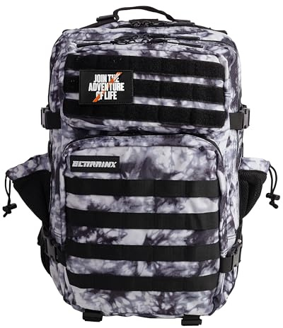 ELITRAINX Mochila 45L Táctica Militar USA Impermeable Deporte, Cabina Avión, CrossTraining, Aire Libre Deportes Gimnasio Portatil (Glaciar)