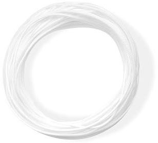 Realm Roman Blind Cord 2mm String For Austrian Festoon Cording (White, 3m)