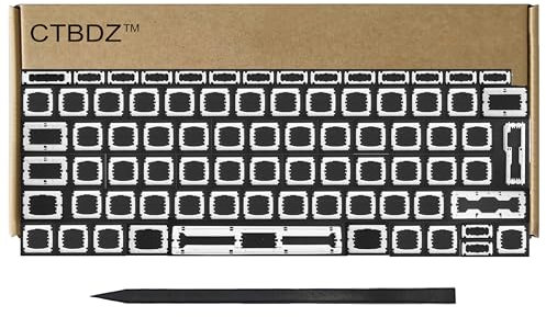 CTBDZ A1708 - Teclas de teclado de repuesto para MacBook Pro Retina A1706 A1707 2016 2017 año, para MacBook Retina de 12 pulgadas A1534 2017 año