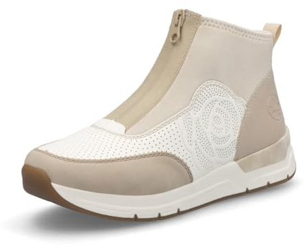 Rieker Dam lågtopp sneakers 58959, dam halvskor, lös insats
