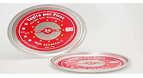 steel pan STAMPO PIZZA INOX/INAD.CM.24