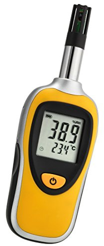 TFA Dostmann Klima Bee Digitales Profi-Thermo-Hygrometer, Messung von Temperatur/Luftfeuchtigkeit, schnell, präzise, vielseitig einsetzbar