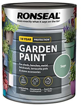 RONSEAL GARDEN PAINT SAGE 750ML [37395]