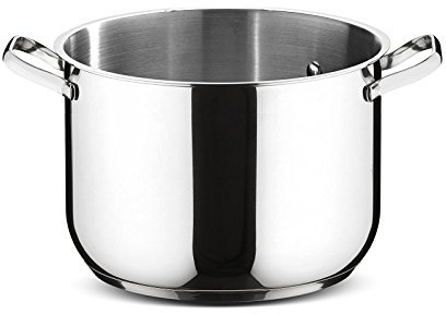 Lagostina Sfiziosa Pentola, Acciaio Inossidabile, Grigio, 22 cm