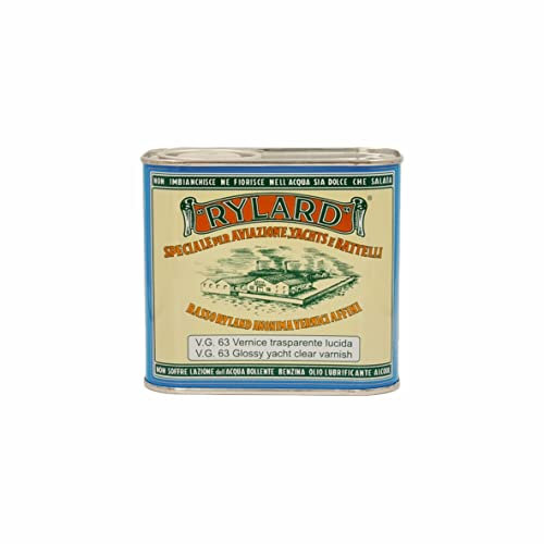 RYLARD VG 63 Vernice trasparente oleofenolica per legno, lucida, lattina da 500 ml.