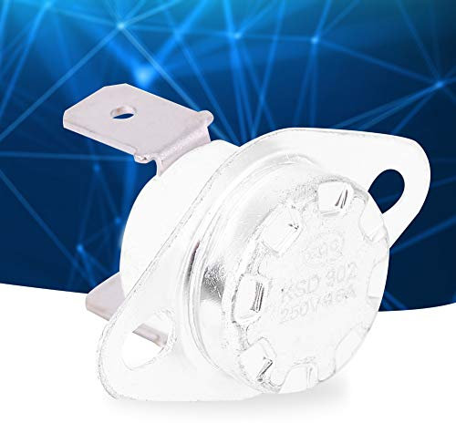 Interruttore Temperatura KSD302 16A 250V Termostato Interruttore Controllo Temperatura Chiuso 105°C per Elettrodomestici Ricambi