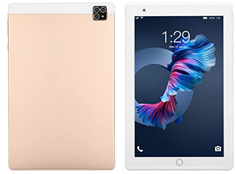 Tablet de 8 Pulgadas, Android 10 Tablet 64 GB Octa Core Tablets PC, Compatible con Red 4G, Ranura para Tarjeta SIM Dual, Cámara Frontal Y Trasera de 2 MP Y 8 MP, Compatible con GPS Glonass,(#1)