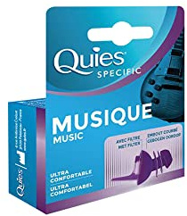 Quies Specific Protection Auditive Musique 1 Paire