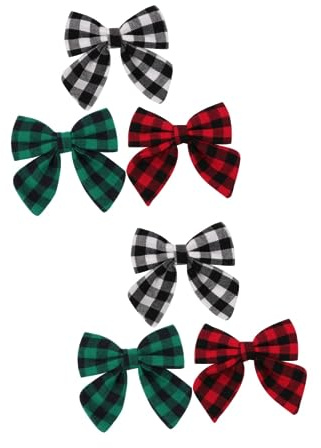 KOMBIUDA 6 Piezas horquilla pinzas para el cabello para clip de lazo para niños clips de hair clips orquillas accesorios para el cabello diademas para el pelo Sabana de algodon