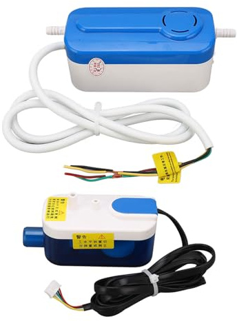 ZASCHMOY HVAC-kondensatpump - Mini Split Portabel Automatisk Dräneringspump för Luftkonditionering, 24L/h Flödeshastighet, 33ft Lyft, Tyst Drift, Idealisk för VVS-system