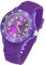 Taffstyle Armbanduhr Silikon Analog Quarz Uhr Farbige Sport Sportuhr Damen Herren Kinder Unisex 34mm Lila