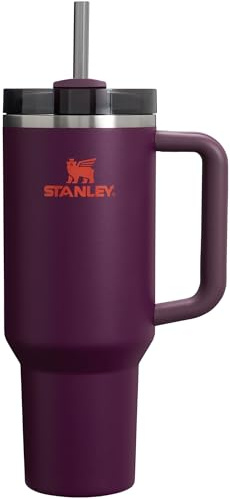 STANLEY Quencher H2.0 Flow State Tumbler, 40 oz, Plum