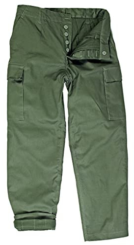 Mil-Tec Unisex German Pants, Dark Olive, 54 UK