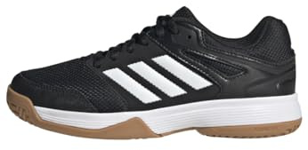 adidas Unisex Kinder Speedcourt Shoes, Core Black / Cloud White / Gum, 35 1/2 EU