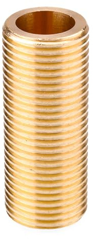 25 mm (3/4 tum) gängad bröstvårta, mässing, löparnippel, gängat rör, lång VVS-montering för tankkontakter, längd 100 m