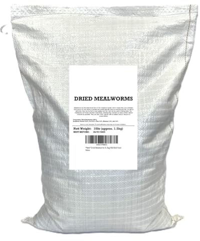 1kg Dried Mealworms Premium Wild Bird Food LPDW