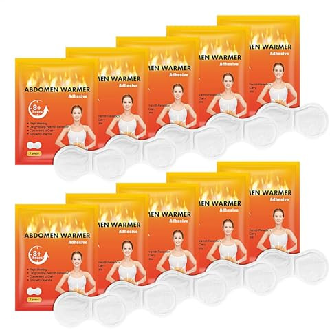 Lot de 10 patchs chauffants adhésifs pour soulager l'inconfort des articulations, patchs chauffants réutilisables pour l'hiver