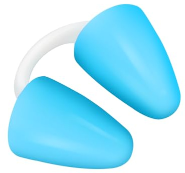 Baypify Painless Nose Plugs for Swimming, Kids & Adults,Stuff Into Nose