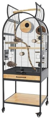 Flight Cage Luxury Villa Bird Cage for Parrots Complete New Type Birdhouse & Nest