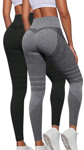 2 Pack Viva Cuerpo Leggings 3D Anticelulíticos Mujer,Leggings Anticelulitis 3D Compresión Lipedema,Leggins Anti Celulitis Deportivos Push Up, Mallas Anticelulitis Mujer Reductores Lipedema
