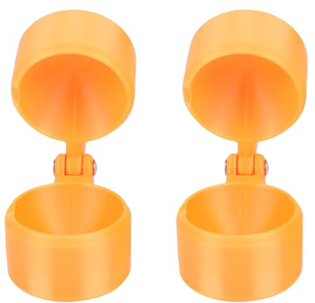 Srliya 2 Utensili da Forno, Stampo Professionale per Cake Pop Rotondo, Diametro 1,3 Pollici, Plastica PLA per Uso Alimentare, con Foro per L'aria, per Dolci Domestici