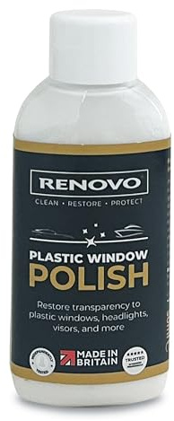 Renovo RWP501136 International Plastic Window Polish, 50 ml