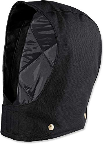 Carhartt Herren Firm Duck Insulated Hood Wintermütze, Schwarz, Einheitsgröße EU