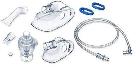 Beurer IH 60/58 Yearpack, tillbehör till inhalator med DC-kompressor tryckluftsteknik, desinfektionsförmåga, mun- och nässtycke, nebulisator