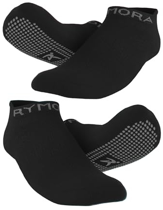 Rymora Non Slip Anti Skid Grip Socks (2 Pairs)