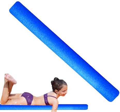 Tambuco di schiuma noodle piscina, piscina galleggiante per piscina tubo di schiuma da 59 pollici di schiuma leggera per divertimento galleggiante, schiuma cavata piscina Stare, bastone da piscina gal