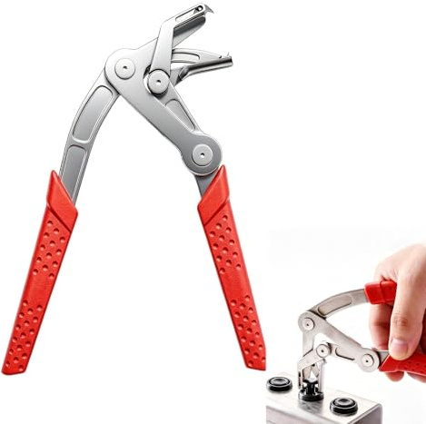 Pinzas de clip para coche, 16,5 x 9,5 cm, pinzas para coche, alicates de reparación K-fz, alicates de desmontaje para paneles de puertas, salpicaderos, fijaciones exteriores remaches y hebillas