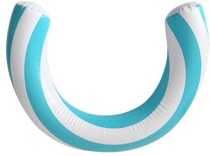 Poolnudel Flytande för Vuxna 76 x 61 Centimeter PVC Uppblåsbar Rand | Vuxna uppblåsbara poolnudlar lämplig för män och kvinnor, strandspel, vattenpark, party och avkoppling