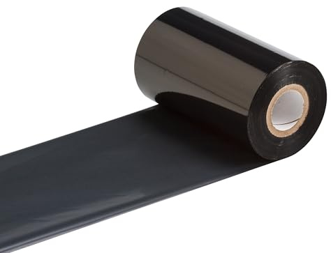 Brady R6007 984' Length x 4.33 Width, 6000 Series Black Thermal Transfer Printer -Ribbon