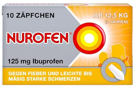 NUROFEN Junior 125 mg Zäpfchen 10 St