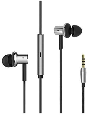 Xiaomi MI IV Hybrid, Cuffie In-Ear, Argento