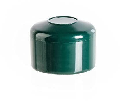 EMFA Capuchon pour poteau rond 51 mm Vert 5 Pcs. Bouchons tube Embout cloture