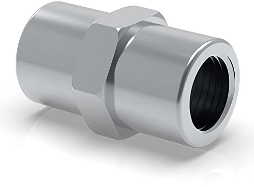 10x Verbinder M10 x 1 für Bremsleitung 4,75 mm Bördel F Typ OAA Profi Bremsleitungsverbinder DIN/ISO 1651 konform