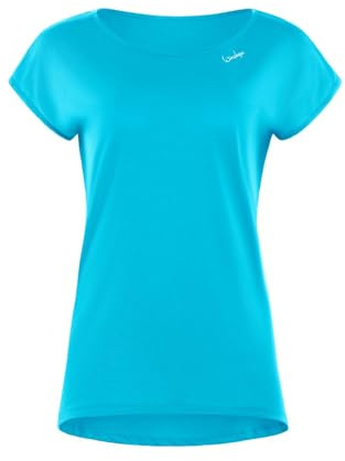 Winshape MCT013 T-Shirt à Manches Courtes en Modal Ultra léger pour Femme avec Ourlet Arrondi