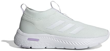 adidas Mujer Cloudfoam Move Sock Shoes, Crystal Jade/Cloud White/Grey Two, 38 EU