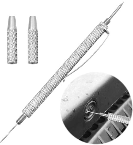 Windscreen Washer Nozzle Adjustment Tool, Windshield Washer Jet Cleaning Tool, 2 in 1 Windscreen Jet Nozzle Washer Cleaner Needle Car Windscreen Cleaner Accessory