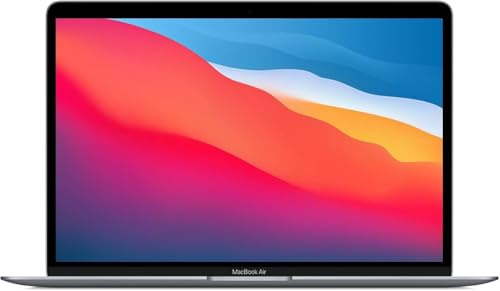 2020 Apple MacBook Air con Apple M1 Chip (13-pulgadas, 16GB RAM, 256GB SSD) (QWERTY Inglés) Gris Espacial (Reacondicionado)