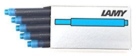 Lamy Refills Turquoise Fountain Pen Cartridge - LT10TURQ