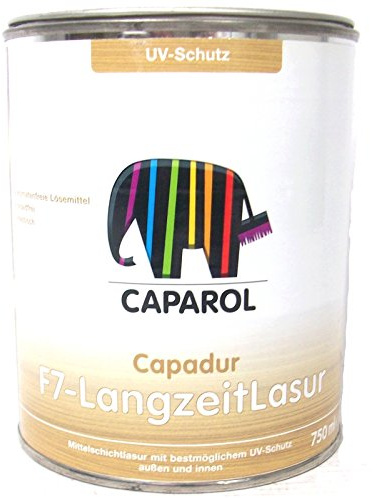 Caparol Capadur F7 Langzeitlasur, 2,5 Liter Ebenholz