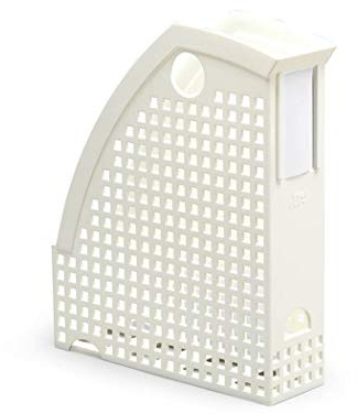 Durable Trend 1701625010 Magazine File for Magazines and Brochures, Pack of 6, White