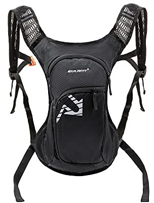 EULANT Fahrrad Rucksack Klein,Trinkrucksack 8l Con Wärmedämmschicht Wasserrucksack MTB Rucksack Reflektierend Skirucksack für Kinder & Teenager,Wasserdicht Sportrucksack für Joggen Trekking Laufen