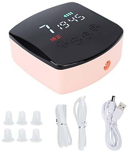 Pezón eléctrico invertido, corrector eléctrico de pezones con 3 modos, 9 velocidades, para pezones planos o invertidos, masaje de pezones