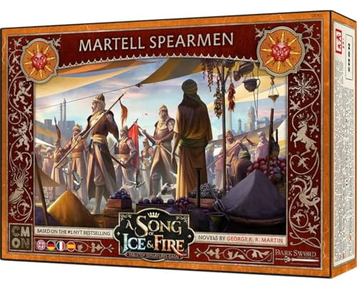 CMON, A Song of Ice & Fire – Speerträger von Haus Martell, Erweiterung, Tabletop, 2 Spieler, Ab 14+ Jahren, 45-60 Minuten, Deutsch, Mehrsprachig