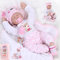 TYRUGD 22 Zoll 55 cm Reborn Baby Puppe Lebensecht Realistisch Reborn Babies Handgemacht Neugeborenes Echtes Baby Puppe Mädchen Junge Spielzeug Geschenk