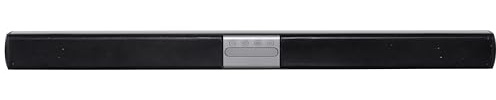 Bluetooth Soundbar mit Audio-Anschluss für die Kopfhörerbuchse am TV, Bluetooth, integriertem Akku inkl. Audio- USB-Kabel von Reflexion
