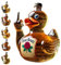 Whiskey Glas Dekanter | Glas-Whiskey-Dekanter Enten-Tierstatue Lustige Flasche – Exquisite-Likörflasche, lustige Heimdekoration für Urlaub, Familien, Liebhaber